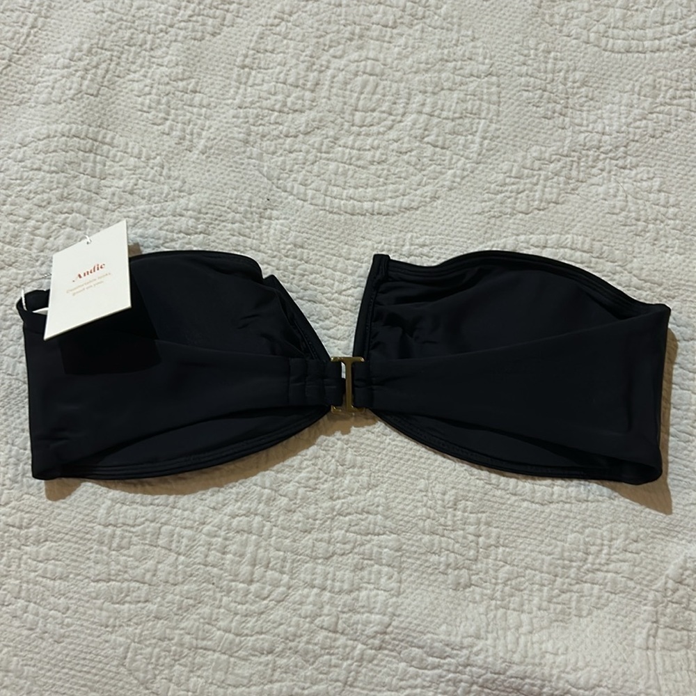 Andie Scalia Bikini Top. NWT. Medium - Picture 5 of 8